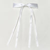 2.5cm polyester multi-color girl ribbon bow hairpin Lady temperament double ribbon duckbill clip top clip hair accessories