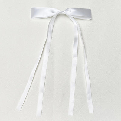 2.5cm polyester multi-color girl ribbon bow hairpin Lady temperament double ribbon duckbill clip top clip hair accessories
