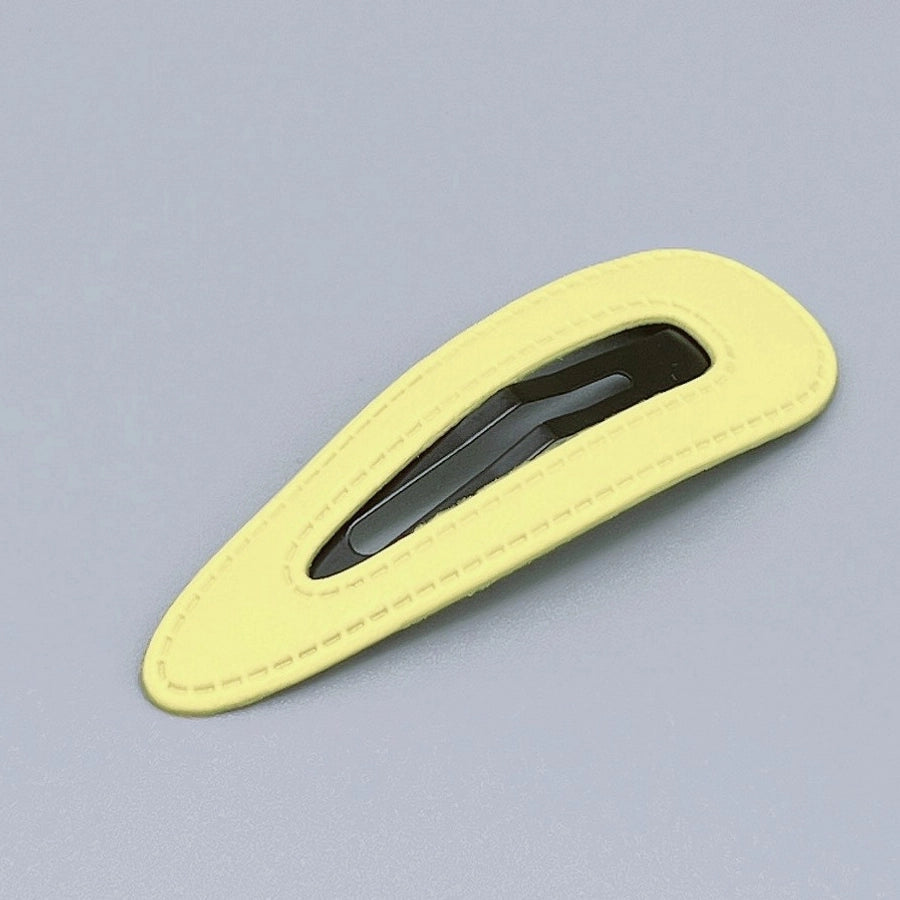 sweet geometric alloy hollow out hair clip 1 piece