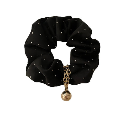 Women's Casual Sweet Solid Color Cloth Hair Tie