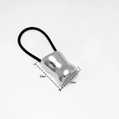 Women's Lady Geometric Alloy Plating Hair Tie