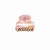 women's simple style geometric acetic acid sheets plating hair claws
