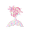 cute mermaid sequin cloth patchwork hair clip
