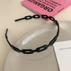 Women's Casual Simple Style Streetwear Solid Color Acetic acid sheets Hair Band