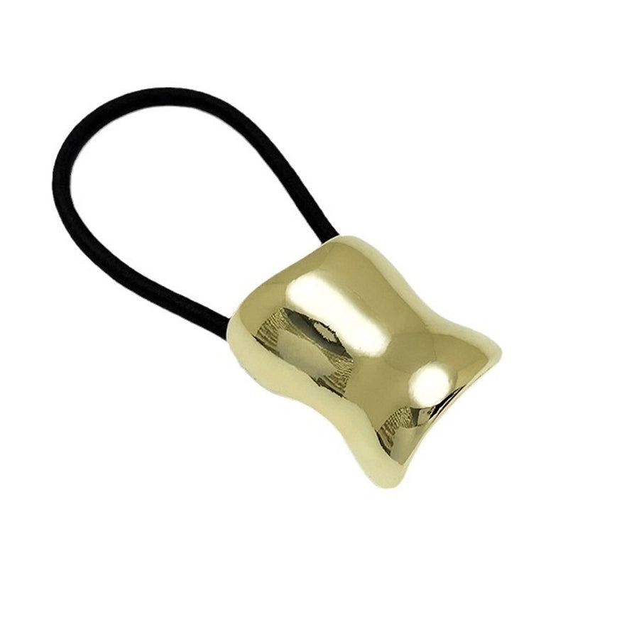 Women's Lady Geometric Alloy Plating Hair Tie