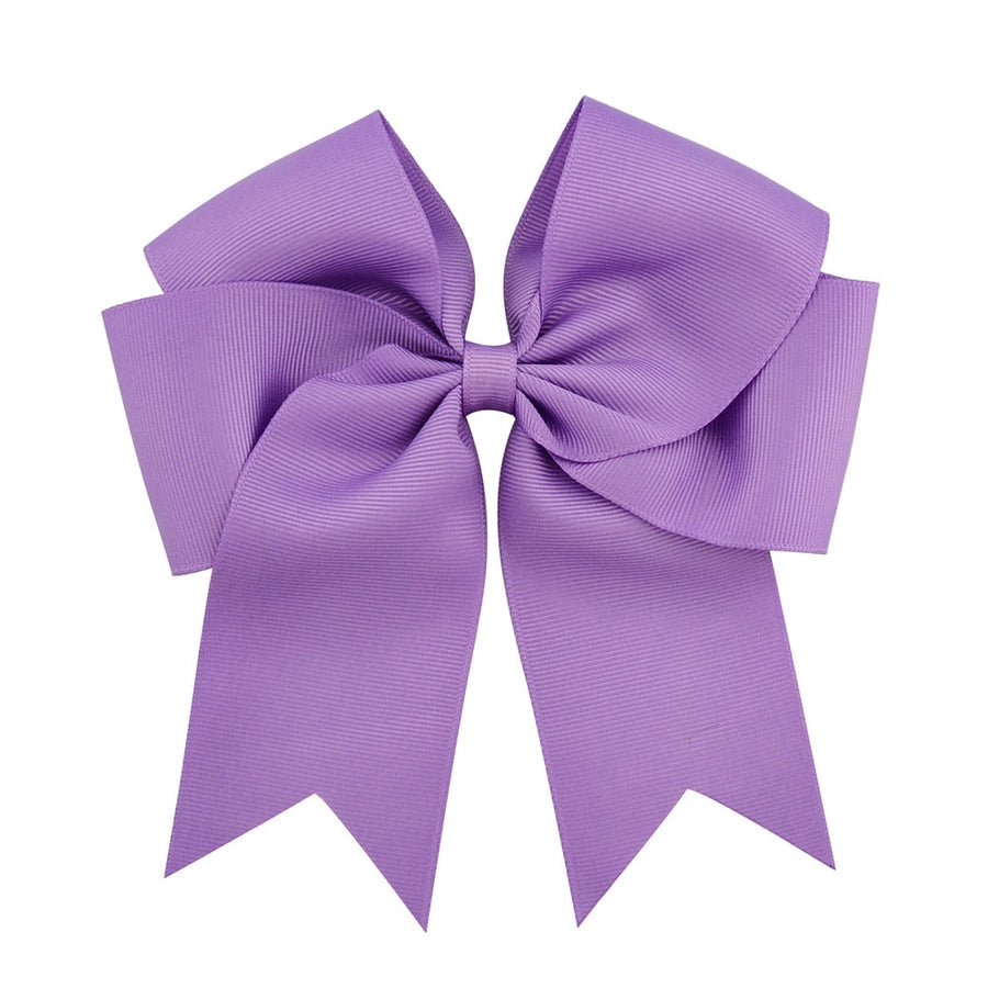 new korean ribbed satin fishtail double-layer bow hairpin
