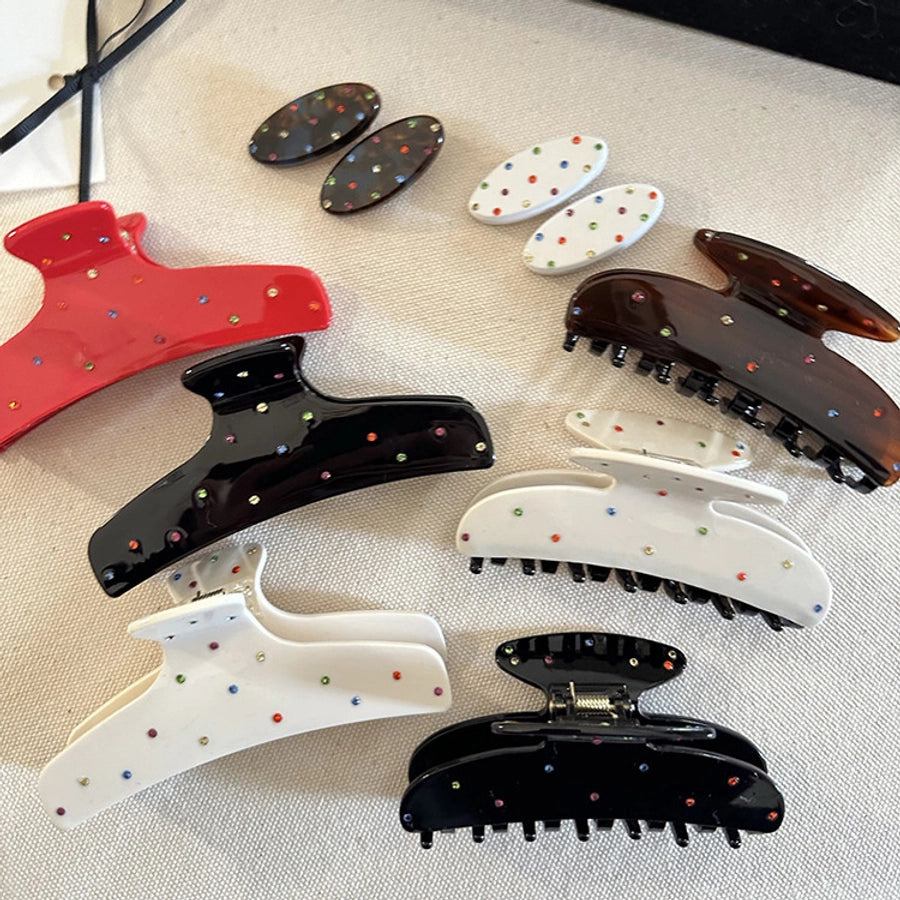 Women's Simple Style Geometric Acetic acid sheets Hair Claws