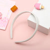 simple style plaid cloth hair band 1 piece