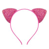 cute cat ears cloth sequins hair band 1 piece