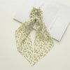 pastoral flower cloth hair tie