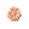 Women's Sweet Simple Style Flower Plastic Stoving Varnish Hair Claws