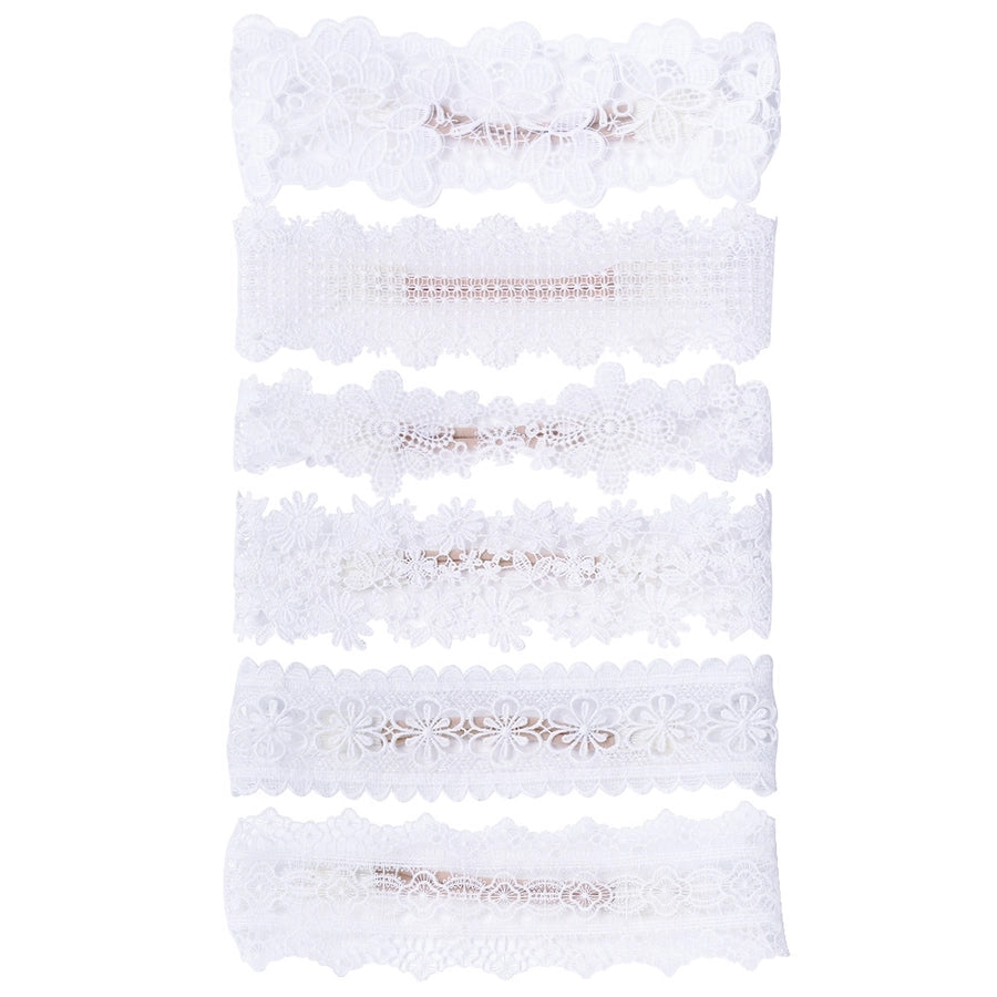 sweet flower cloth lace hair band