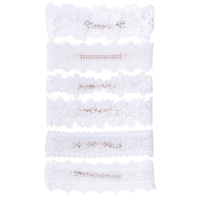sweet flower cloth lace hair band