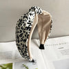 women's ig style retro leopard cloth hair band