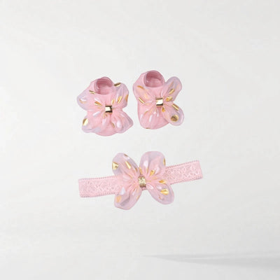 baby hair band socks suit children's boat Socks floor socks headband baby Crown flower headband hair accessories