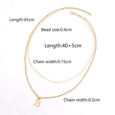 Jewelry Simple Style Commute Letter 201 Stainless Steel 304 Stainless Steel Pendant Necklace