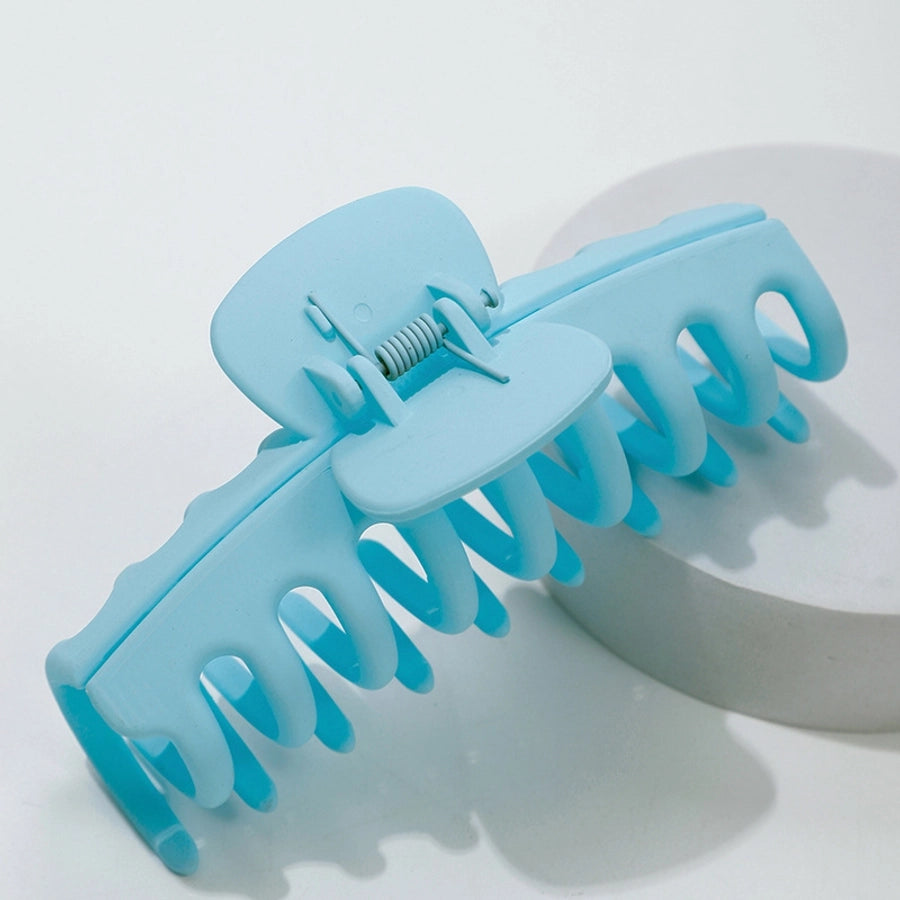 Women's Basic Solid Color Resin Hair Claws