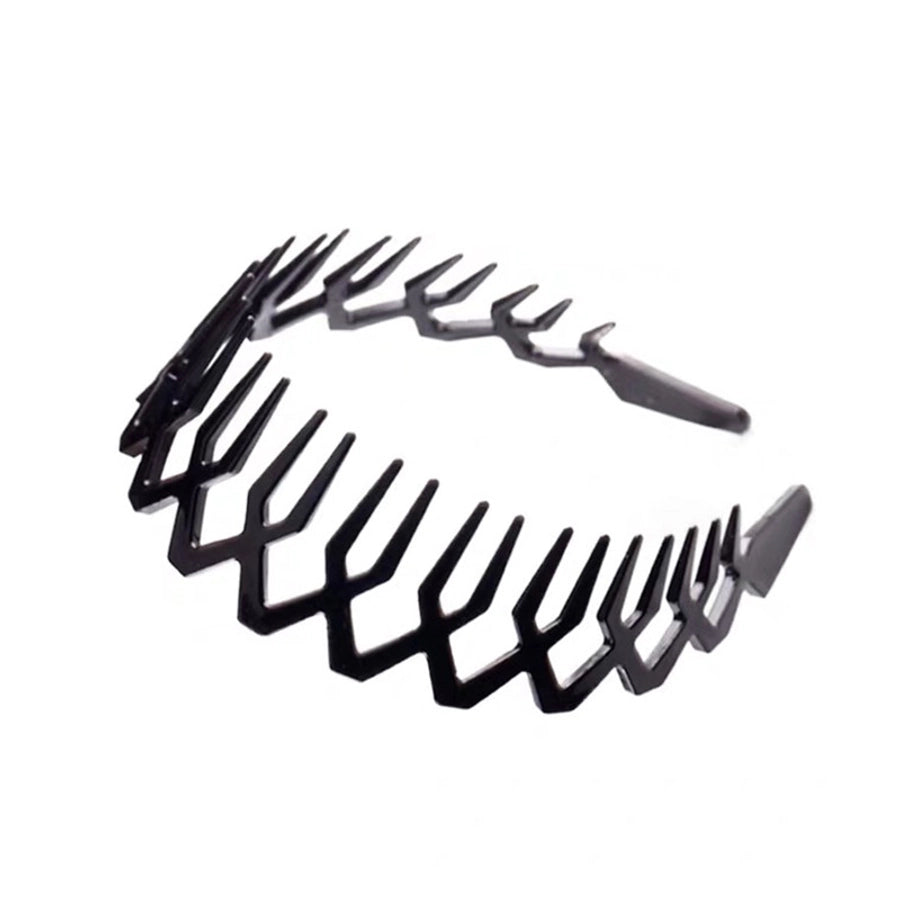 fashion simple wave wide-brimmed geometric shape headband