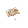 Women's Simple Style Solid Color Alloy Plating Hair Clip
