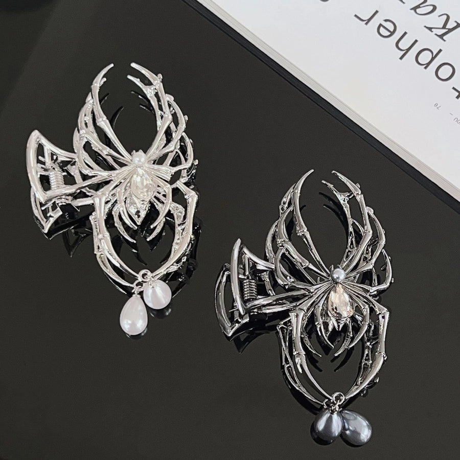 Distinctive Spider Tassel Disc Hair Grab Hair Accessories Back Head Hairpin Children's Hairpin Summer Flower Shark Clip Headwear