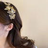 Women's Luxurious Simple Style Butterfly Alloy Hollow Out Hair Band