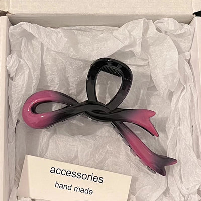 Women's Simple Style Classic Style Solid Color Plastic Resin Hair Claws