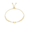 304 Stainless Steel Copper Letter Heart Shape Bracelets