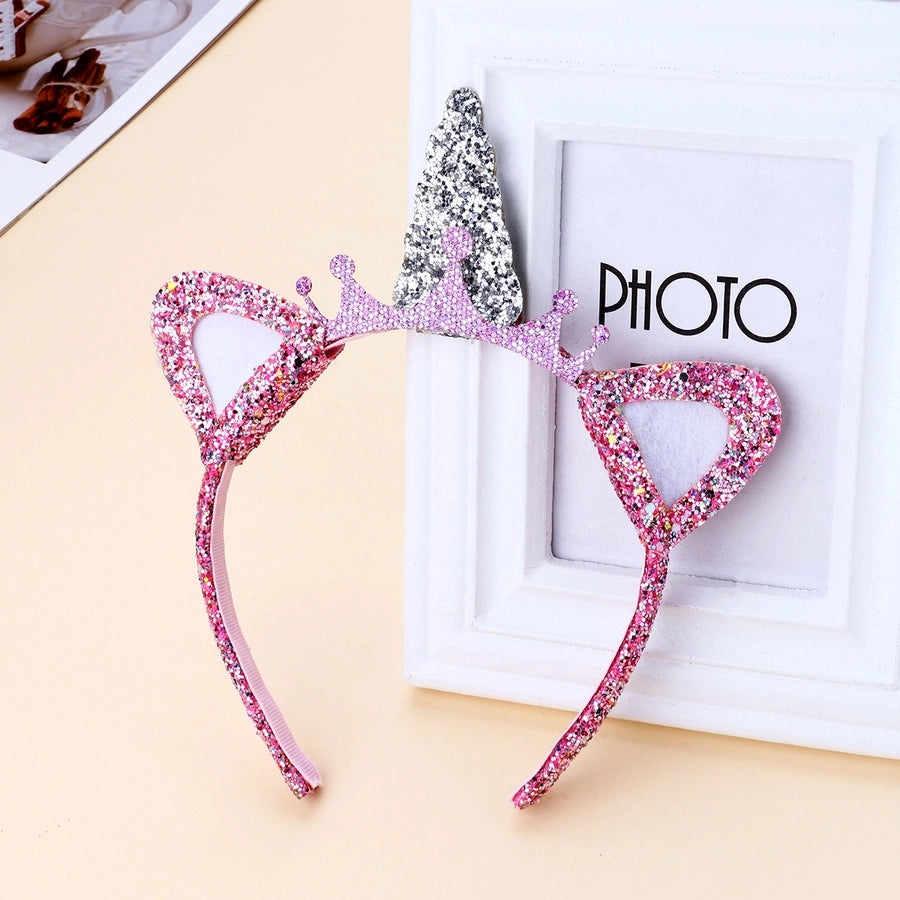 Kid'S Cute Crown Plastic Hair Band