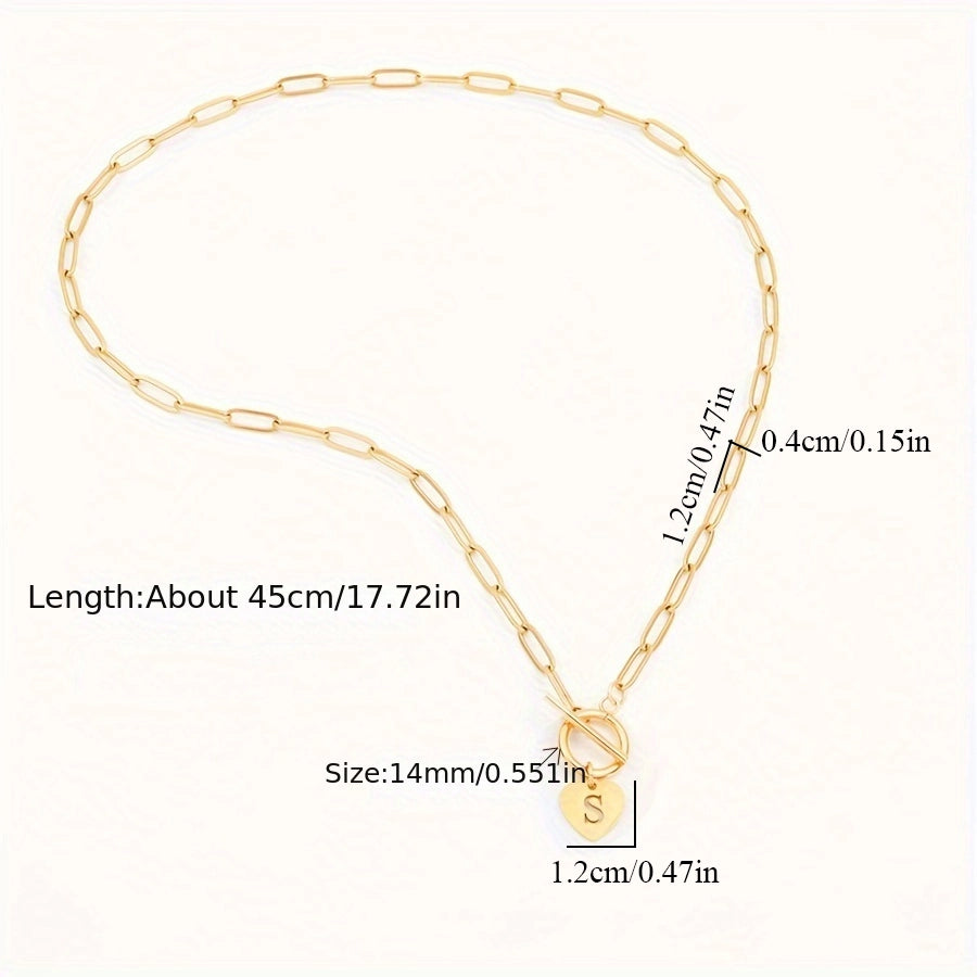 Jewelry Casual Classic Style Letter 201 Stainless Steel 304 Stainless Steel Pendant Necklace