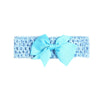 fashion bow knot polyester cotton hollow out hair band