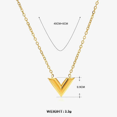 Jewelry Elegant Simple Style Geometric 304 Stainless Steel Gold Plated Bracelets Earrings Necklace