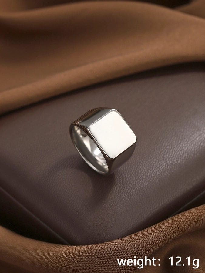 Jewelry Simple Style Geometric 304 Stainless Steel Rings