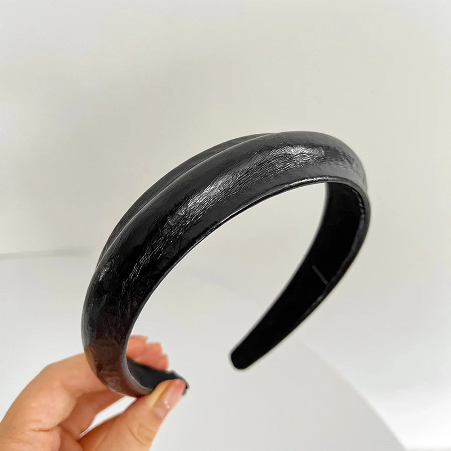 simple style color block cloth handmade hair band