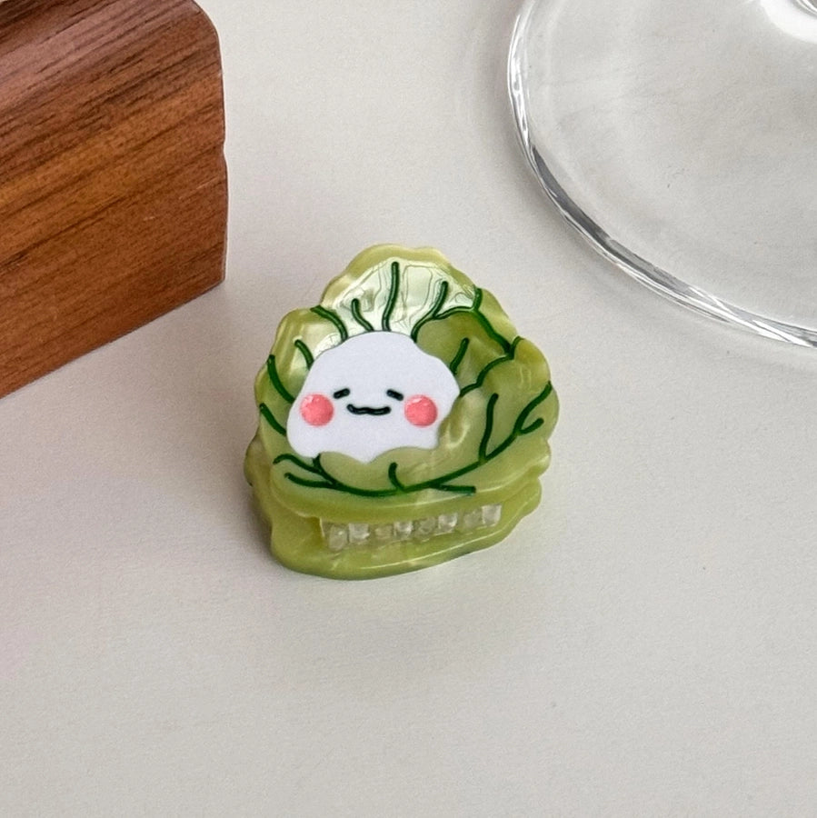 Women's Cute Color Block Acetic acid sheets Hair Claws