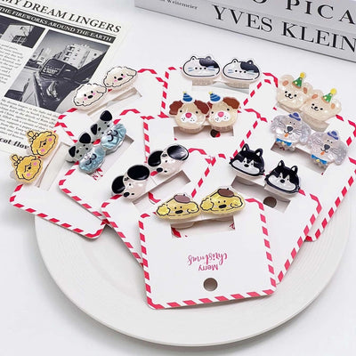Women's Original Design Cute Animal Acetic acid sheets Hair Claws