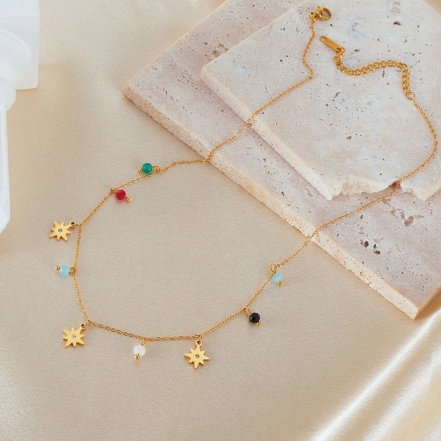 Jewelry IG Style Simple Style Commute Geometric 304 Stainless Steel Necklace