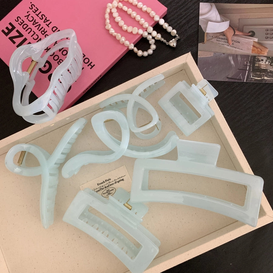 Women's Casual Elegant Streetwear Geometric PS Hair Claws