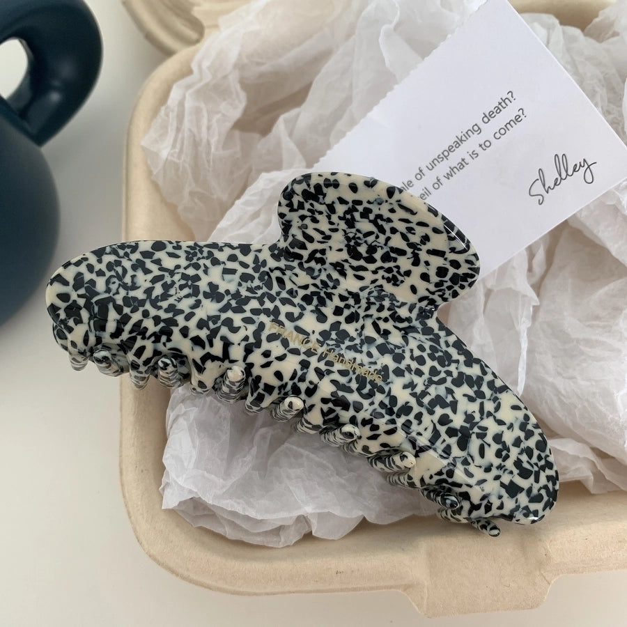 vintage style geometric acetic acid sheets hair claws