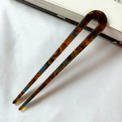 Women's Retro U Shape Acetic acid sheets Hairpin