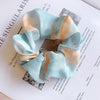 Women's Simple Style Round Cloth Polyester Hair Tie