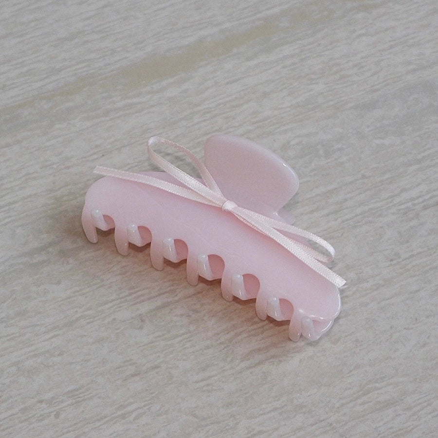 Women's Sweet Solid Color Acetic acid sheets Handmade Hair Claws