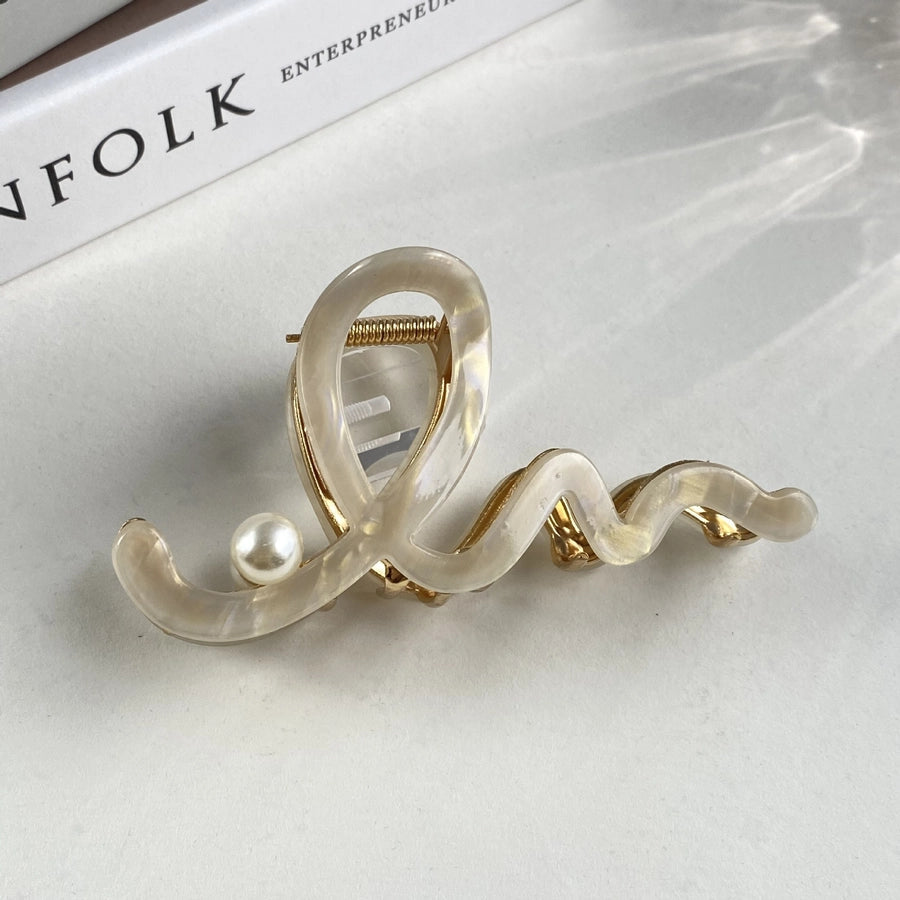 Women's Casual Simple Style Geometric Acetic acid sheets Hair Claws