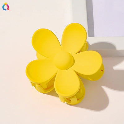 women's fashion flower plastic handmade hair claws