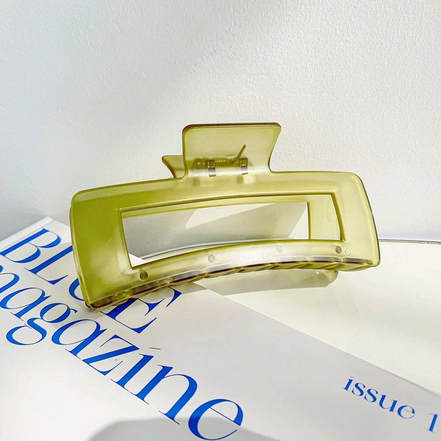 simple style solid color  ps handmade hair claws 1 piece