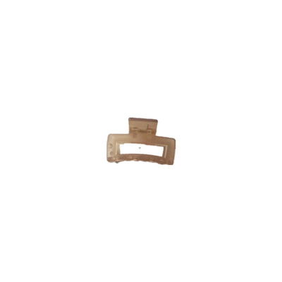 sweet solid color arylic hair claws 1 piece
