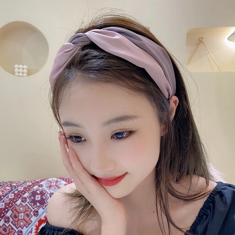Women's Simple Style Classic Style Color Block Hair Band