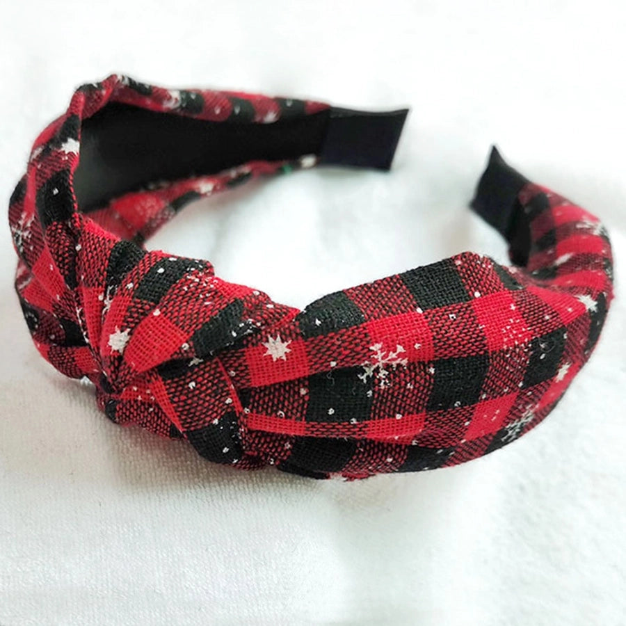 fashion snowflake cloth hair band
