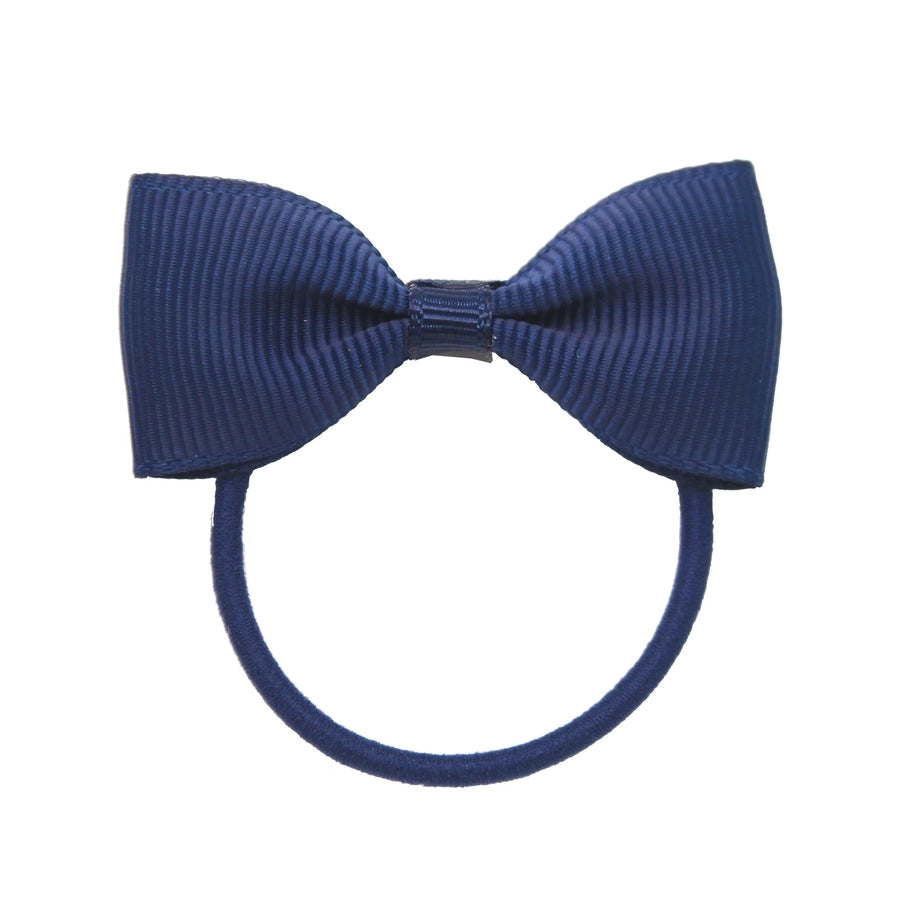 children's jewelry bow hair ring  thread belt hair accessories rubber band solid color girl small rubber band headdress