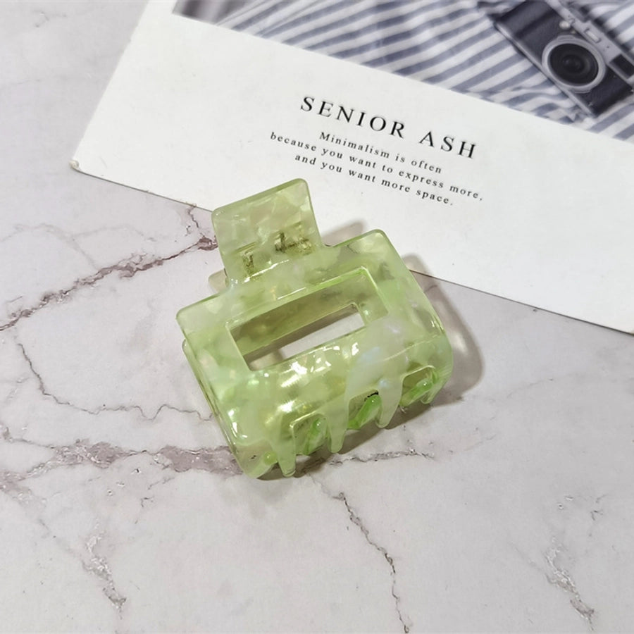 fashion geometric acetic acid sheets stoving varnish hair claws 1 piece