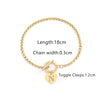 Elegant Simple Style Classic Style Letter 201 Stainless Steel 304 Stainless Steel Bracelets In Bulk